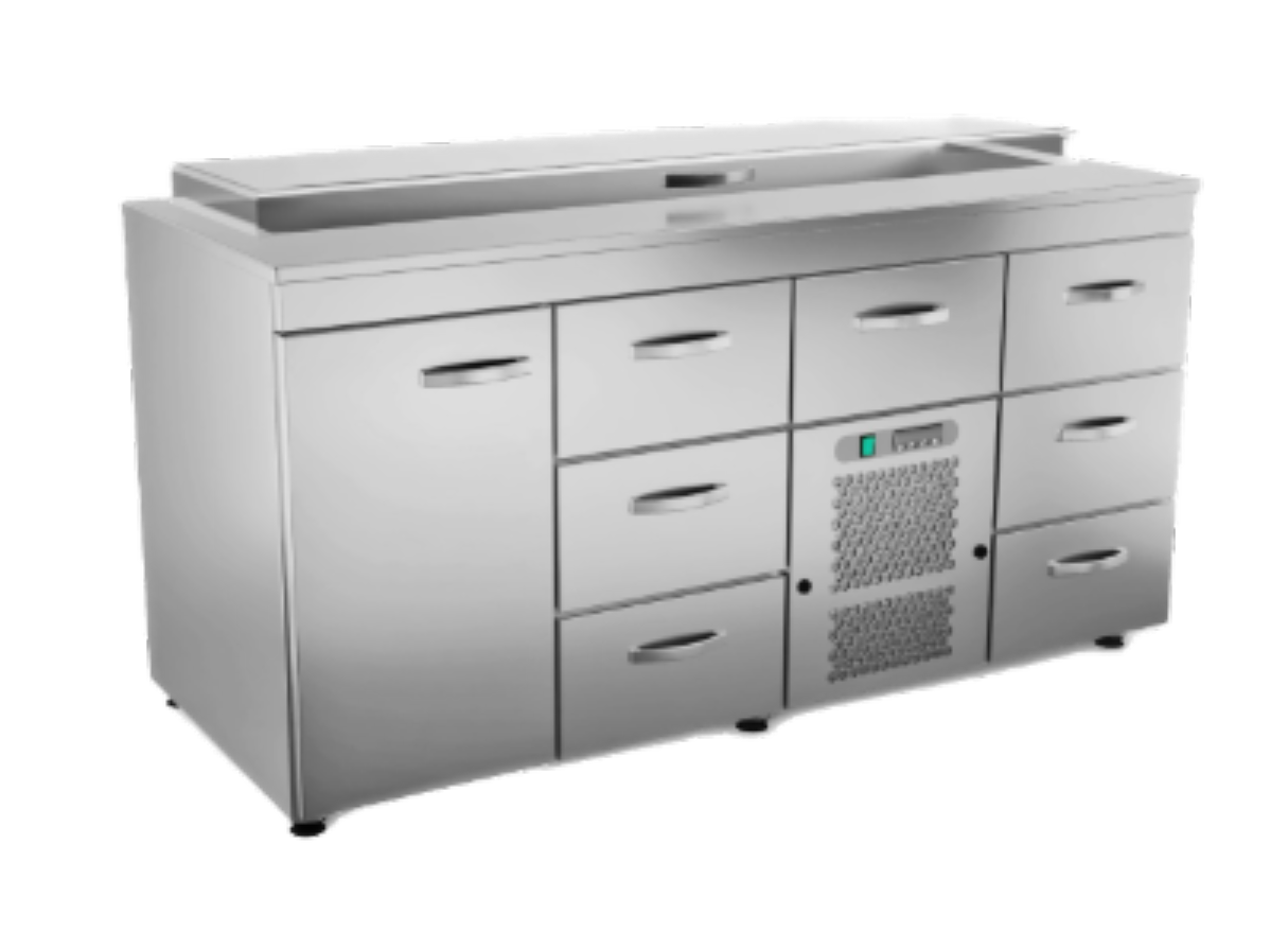 Inox Baltic külmtöölaud KTL/FT-1617