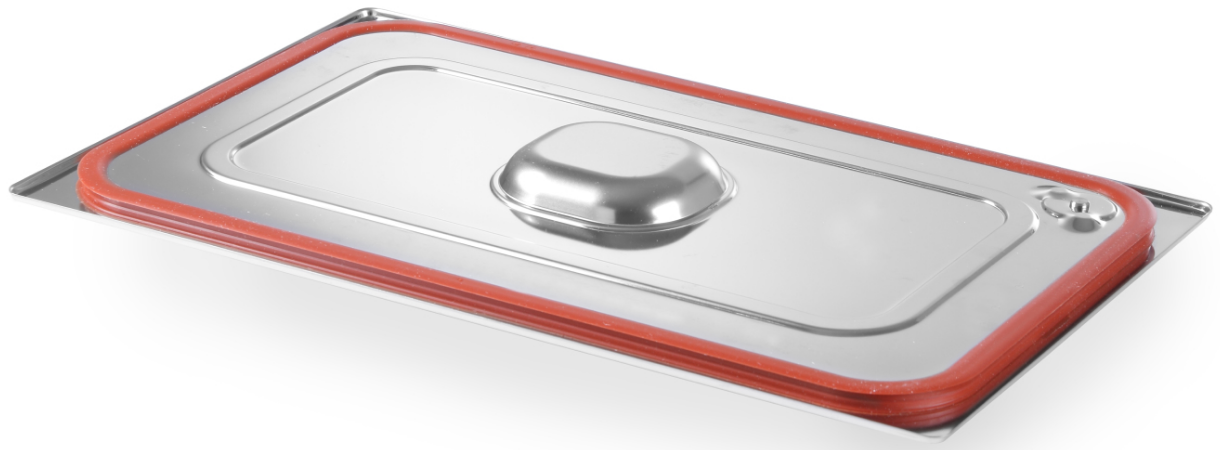 Hendi GN kaane 1/6 silikoonist äärisega Profi Line