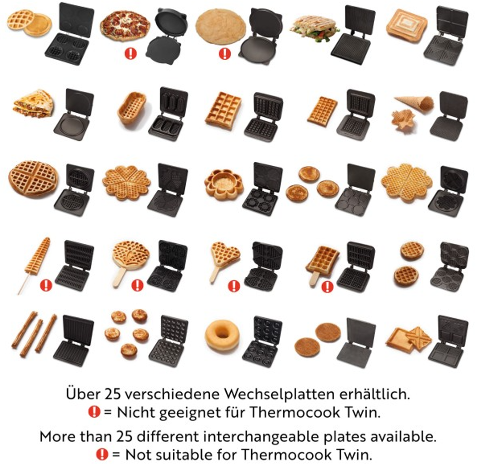 Neumärker vahvlimasin Twin 2x230V 12-40802DT-D