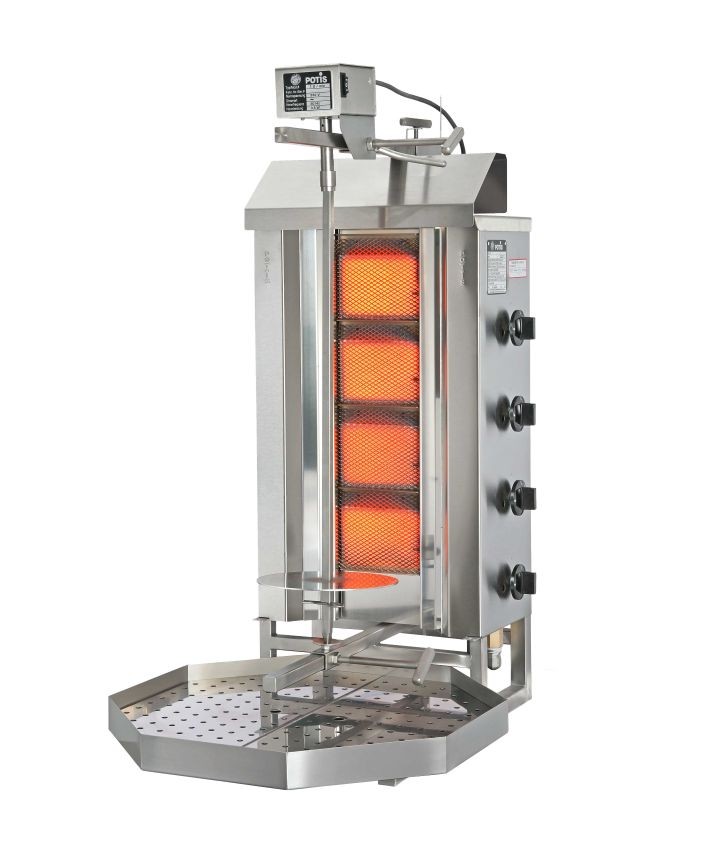 Potis gaasi kebabi grill G2