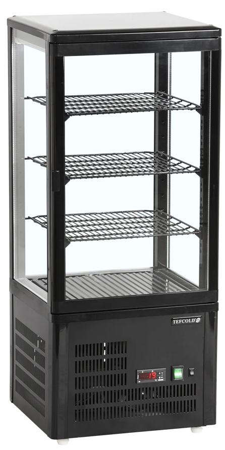 Tefcold külmvitriin UPD80-BLACK