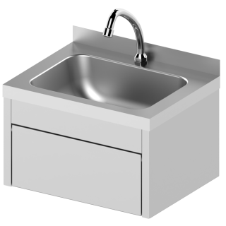 Kontaktivaba segistiga köögivalamu