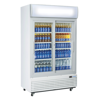 Coolhead kaheukseline vitriinkülmik DC 1000S