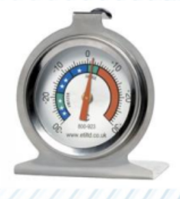 Roostevabast terasest termomeeter sügavkülmiku jaoks 800-923